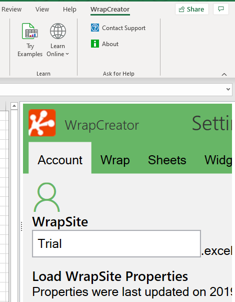 Screenshot of the task pane when it is magnified due to DPI issues